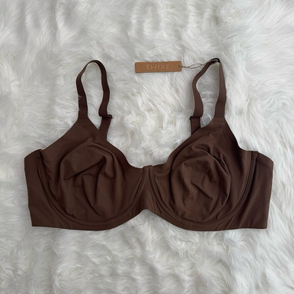 Skims Fits Everybody Unlined Demi Bra Oxide Size 46D